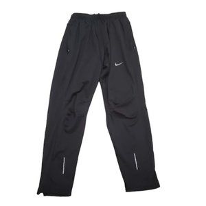 Nike Dri-Fit Women XL Black Zipper Pockets Elastic Waist Jogger Sweatpants